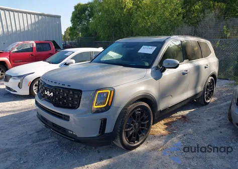 2022 Kia Telluride Sx z USA, uszkodzony, nr VIN 5XYP5DHC0NG212114
